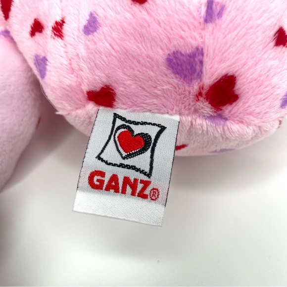 Ganz Webkinz Frog & Eluvant Hearts Love Plush - Picture 8 of 9